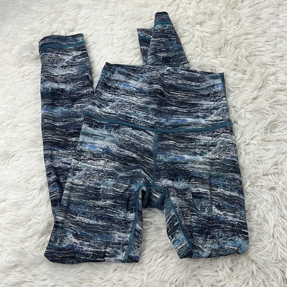 🔥$SALE$🔥Lululemon Wunder Under Hi-Rise Full-On Luxtreme 25" Aerial Drift Multi - Picture 1 of 5